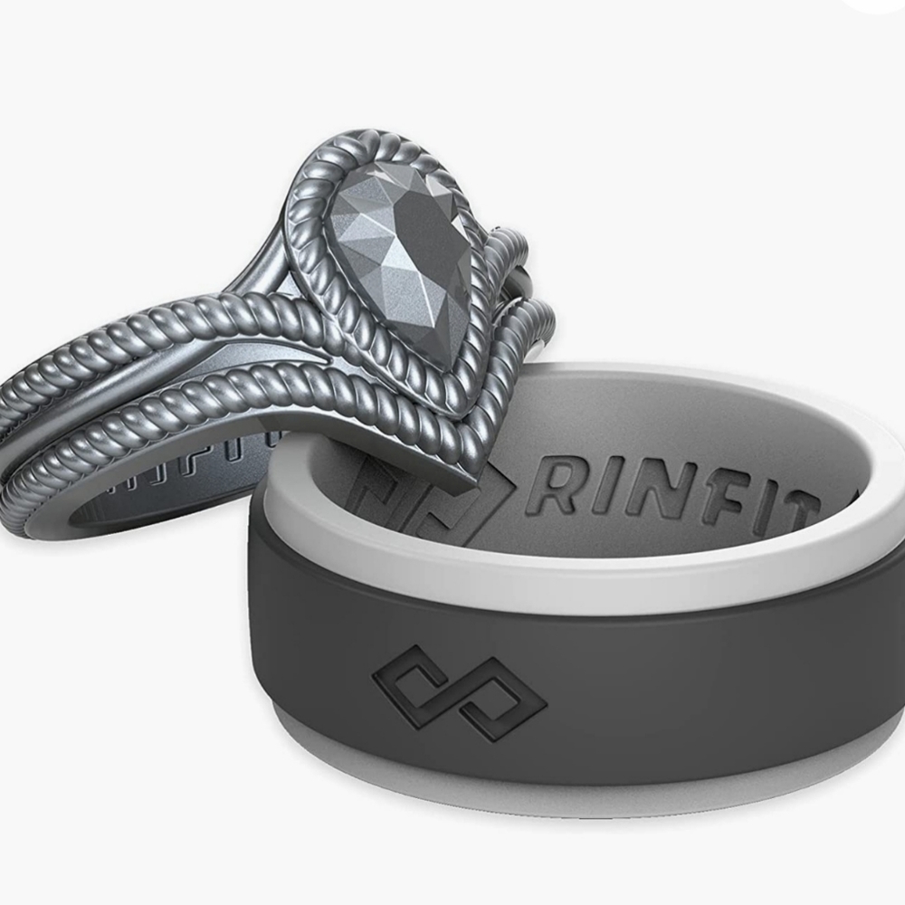 Rinfit silcone wedding bands